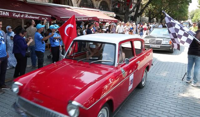 İpek Yolu Rallisi Sultanahmet’ten Başladı! Heyecan Dorukta