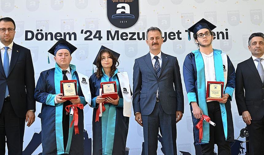 İlk Savunma Sanayi Lisesi ASELSAN MTAL İlk Mezunlarını Verdi