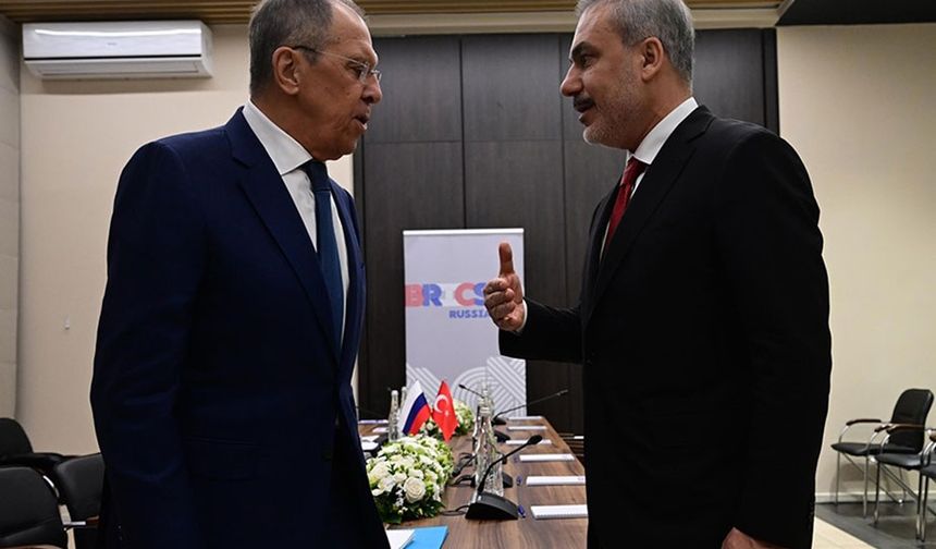 Dışişleri Bakanı Fidan ve Lavrov'dan Kritik Görüşme